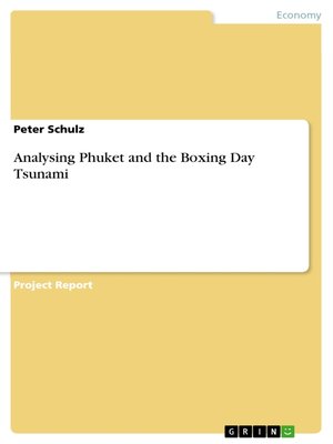 cover image of Analysing Phuket and the Boxing Day Tsunami